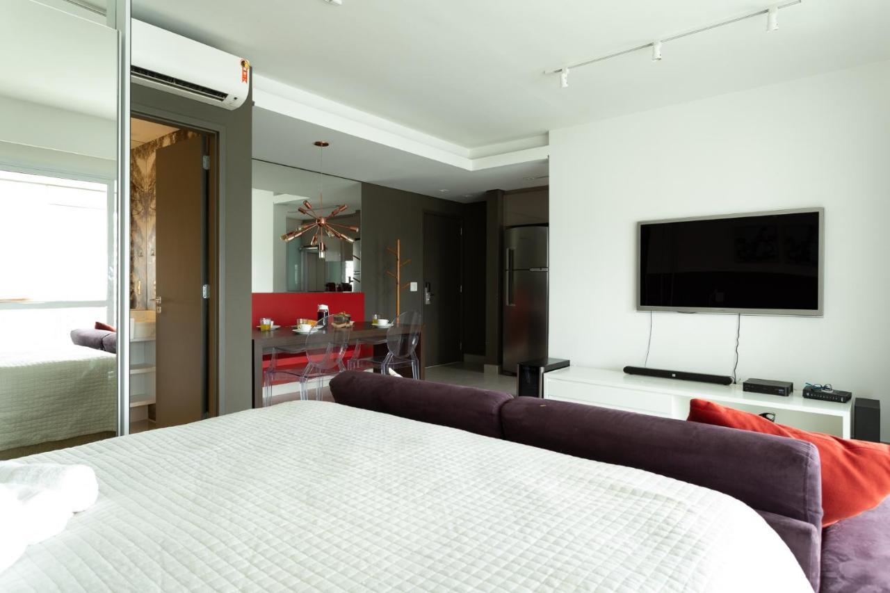 Apartmán Studio Brooklin Premium Com Piscina Aquecida São Paulo Exteriér fotografie