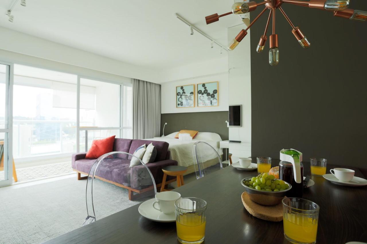 Apartmán Studio Brooklin Premium Com Piscina Aquecida São Paulo Exteriér fotografie