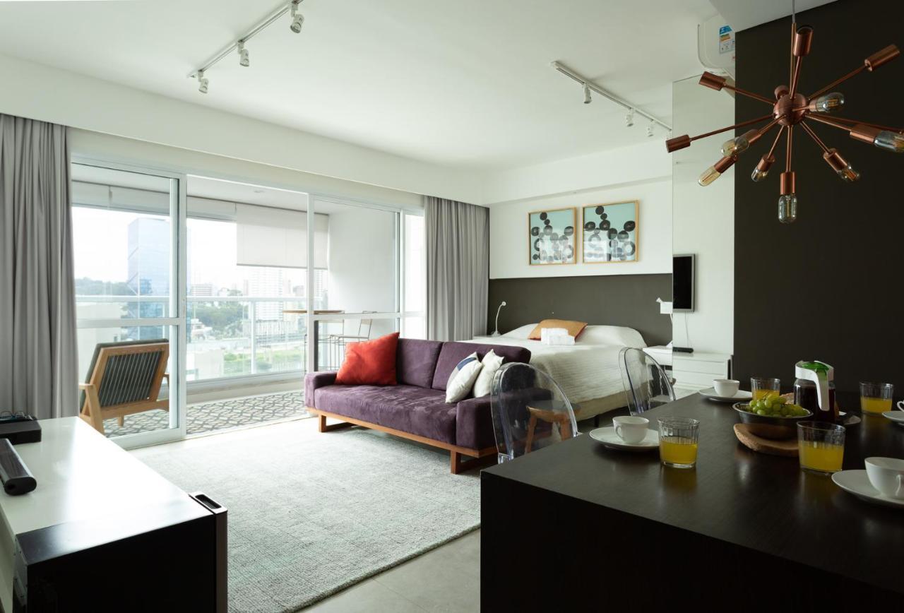 Apartmán Studio Brooklin Premium Com Piscina Aquecida São Paulo Exteriér fotografie