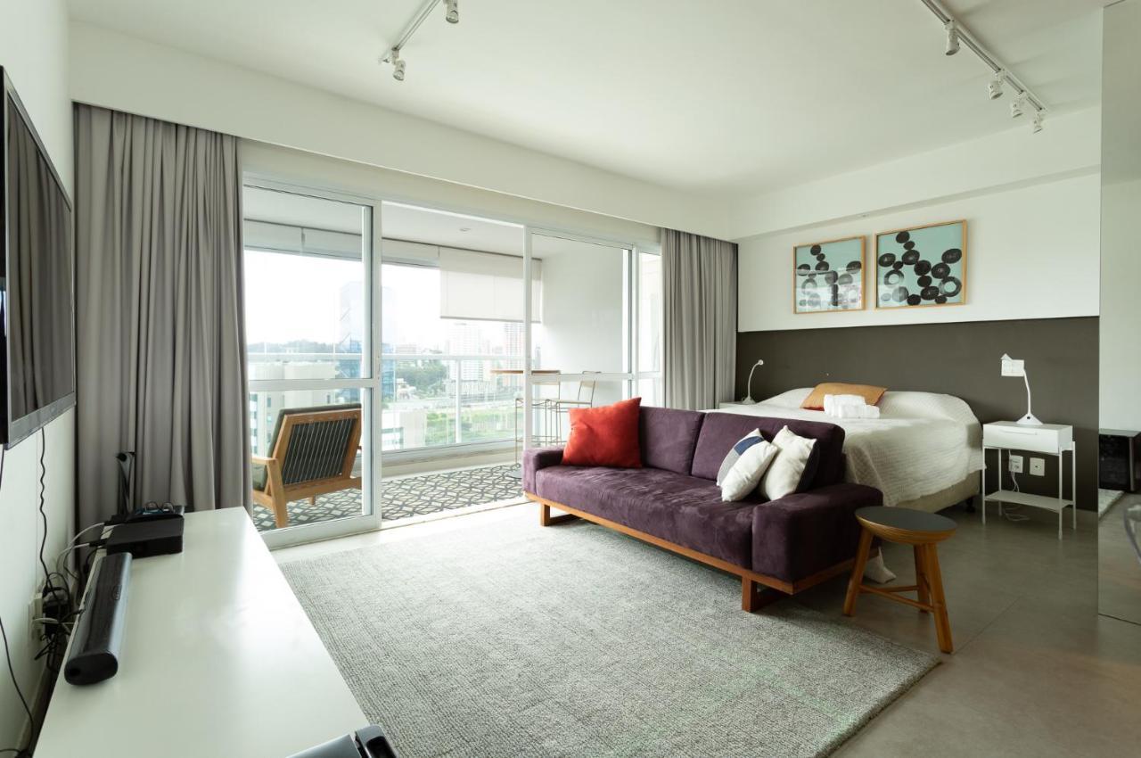 Apartmán Studio Brooklin Premium Com Piscina Aquecida São Paulo Exteriér fotografie