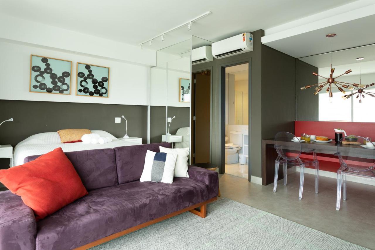 Apartmán Studio Brooklin Premium Com Piscina Aquecida São Paulo Exteriér fotografie