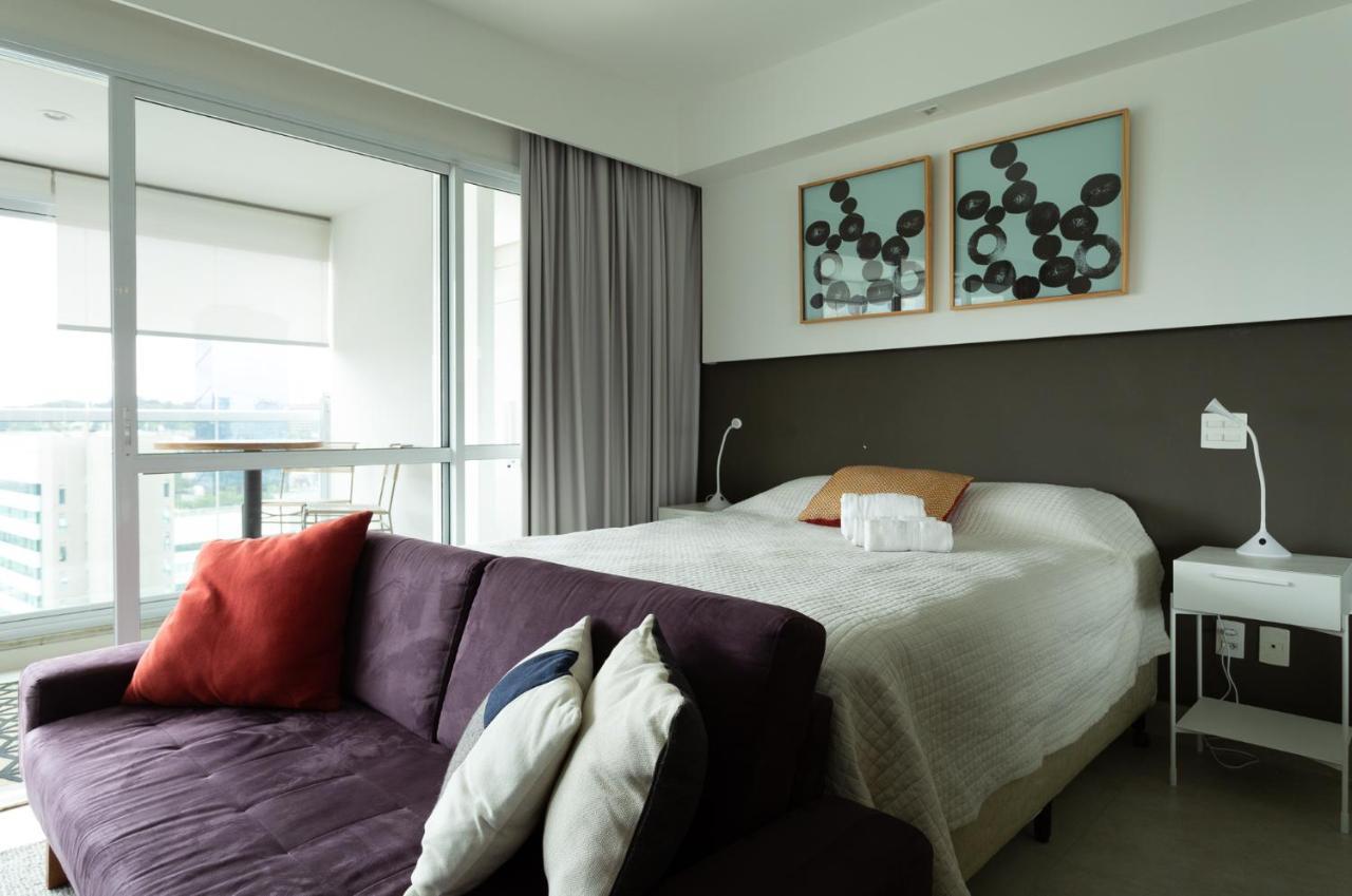 Apartmán Studio Brooklin Premium Com Piscina Aquecida São Paulo Exteriér fotografie