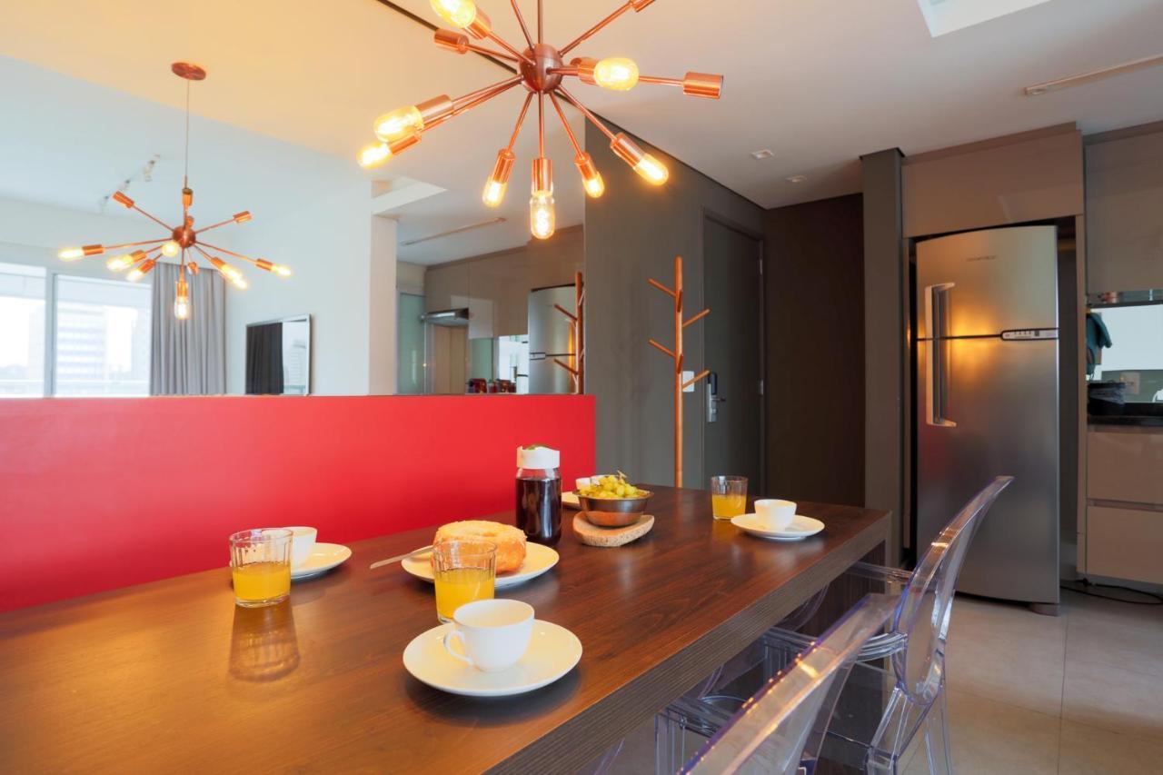 Apartmán Studio Brooklin Premium Com Piscina Aquecida São Paulo Exteriér fotografie
